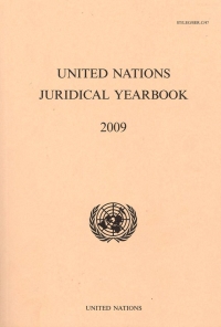 Imagen de portada: United Nations Juridical Yearbook 2009 9789211336900