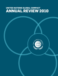 Imagen de portada: United Nations Global Compact Annual Review 2010 9789211046144