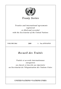 Cover image: Treaty Series 2564/Recueil des Traités 2564 9789219005310