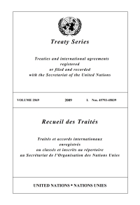 صورة الغلاف: Treaty Series 2569/Recueil des Traités 2569 9789219005372