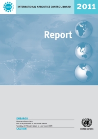 Imagen de portada: Report of the International Narcotics Control Board for 2011 9789211482690