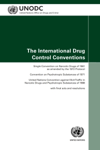 Cover image: The International Drug Control Conventions 9789211482485