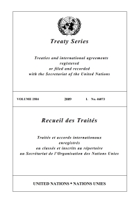 صورة الغلاف: Treaty Series 2584/Recueil des Traités 2584 9789219005730