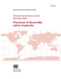 Omslagafbeelding: Estudio Económico y Social Mundial, 2009 9789213090695