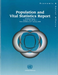 Imagen de portada: Population and Vital Statistics Report, January 2008 9789211615135