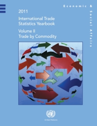 Cover image: International Trade Statistics Yearbook 2011, Volume II 9789211615654