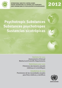表紙画像: Psychotropic Substances 2012 9789210481533