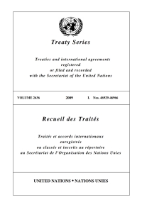 Cover image: Treaty Series 2636/Recueil des Traités 2636 9789219005907