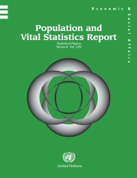 Cover image: Population and Vital Statistics Report 9789211615685