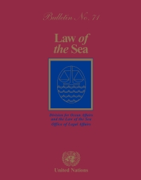 Imagen de portada: Law of the Sea Bulletin, No.71 9789211336849