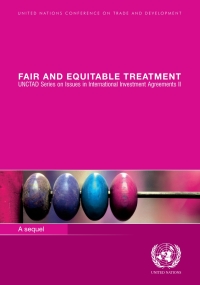 Cover image: Fair and Equitable Treatment 9789211128277