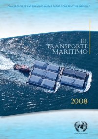 Omslagafbeelding: El Transporte Marítimo en 2009 9789213123577