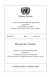 صورة الغلاف: Treaty Series 2717/Recueil des Traités 2717 9789219006898
