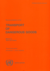 Imagen de portada: Recommendations on the Transport of Dangerous Goods: Manual of Tests and Criteria - Third Revised Edition, Amendment 1, Lithium Batteries 3rd edition 9789211390865