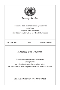 Cover image: Treaty Series 2857 / Recueil des Traités 2857 9789219008298