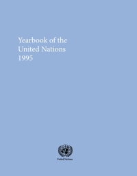 صورة الغلاف: Yearbook of the United Nations 1995 9789041103765