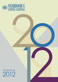 Imagen de portada: Yearbook of the United Nations 2012 9789211013306