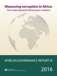Imagen de portada: African Governance Report IV, 2016 9789211251258
