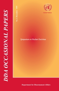 Cover image: UNODA Occasional Papers No.3 9789211422351