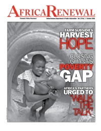Imagen de portada: Africa Renewal, October 2008 9789210586931