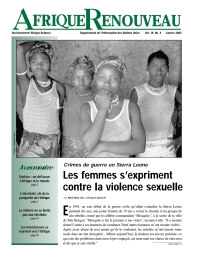 Imagen de portada: Afrique renouveau, Janvier 2005 9789210587136