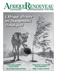 Imagen de portada: Afrique renouveau, Juillet 2007 9789210587235