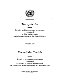 Omslagafbeelding: Treaty Series 1548/Recueil des Traités 1548 9789210594691