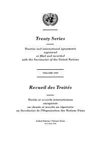 Cover image: Treaty Series 1553/Recueil des Traités 1553 9789210594745
