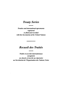 表紙画像: Treaty Series 1606/Recueil des Traités 1606 9789210595261