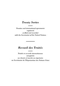 Cover image: Treaty Series 1612/Recueil des Traités 1612 9789210595322