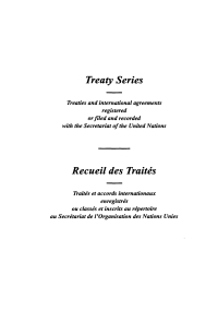 表紙画像: Treaty Series 1640/Recueil des Traités 1640 9789210595599