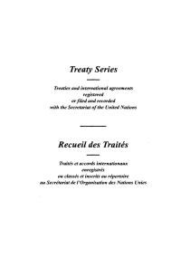 صورة الغلاف: Treaty Series 1707 / Recueil des Traités 1707 9789210596268