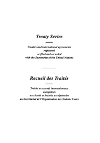 صورة الغلاف: Treaty Series 1799 / Recueil des Traités 1799 9789210597180