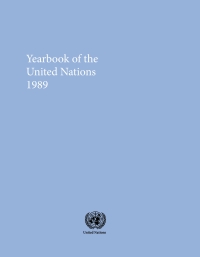 صورة الغلاف: Yearbook of the United Nations 1989 9789041104519