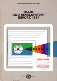 Imagen de portada: Trade and Development Report 1987