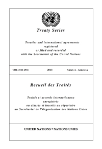 Cover image: Treaty Series 2931/Recueil des Traités 2931 9789219008960