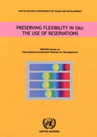 Omslagafbeelding: Preserving Flexibility in IIAs 9789211127089