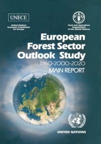 Imagen de portada: European Forest Sector Outlook Study 1960-2000-2020 9789211169218