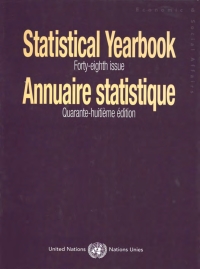 صورة الغلاف: Statistical Yearbook 2001/Annuaire statistique 2001 9789210612081