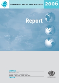 Imagen de portada: Report of the International Narcotics Control Board for 2006 9789211482188
