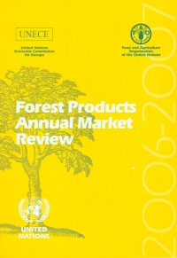 Omslagafbeelding: Forest Products Annual Market Review 2006-2007 9789211169713
