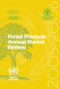 Omslagafbeelding: Forest Products Annual Market Review 2005-2006 9789211169454