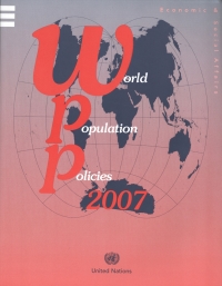 Cover image: World Population Policies 2007 9789211514445