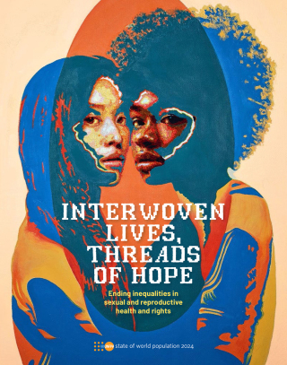 صورة الغلاف: State of World Population 2024: Interwoven Lives, Threads of Hope - Ending Inequalities in Sexual and Reproductive Health and Rights 9789210031318