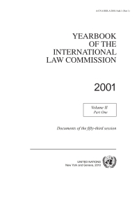 Imagen de portada: Yearbook of the International Law Commission 1996, Vol.II, Part 1 9789211335989