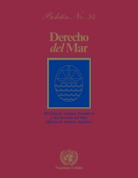 Omslagafbeelding: Derecho del mar boletín, No.94 9789213629116