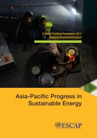Cover image: Asia-Pacific Progress in Sustainable Energy 9789211207682