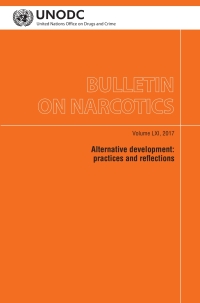 Imagen de portada: Bulletin on Narcotics, Volume LXI, 2017 9789211483031