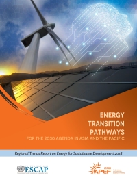 Imagen de portada: Energy Transition Pathways for the 2030 Agenda in Asia and the Pacific 9789211207781