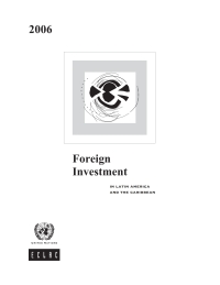 صورة الغلاف: Foreign Direct Investment in Latin America and the Caribbean 2006 9789213633717